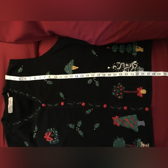 Plus Size Christmas Sweater Vest - Picture 6 of 6